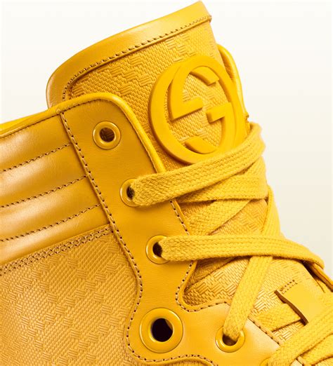 yellow gucci shoes men's|gucci yellow jacket.